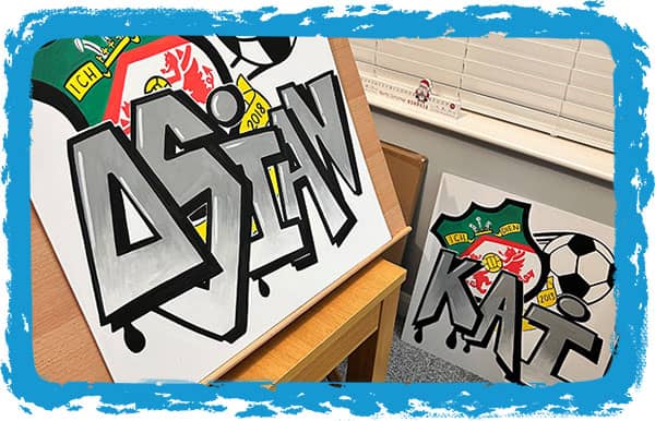 Wrexham AFC hand painted gifts